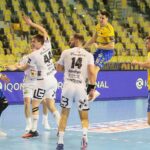 18.02.2021. Kielce. Liga Mistrzów. Mecz Łomża Vive Kielce - Elverum Handball / Wiktor Taszłow / Radio Kielce