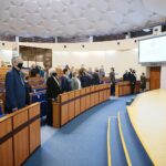 22.02.2021. Kielce. Wręczenie zaległych nagród i odznaczenia nauczycielom / Wiktor Taszłow / Radio Kielce