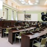 22.02.2021. Kielce. Nadzwyczajna sesja rady miasta / Wiktor Taszlow / Radio Kielce