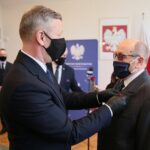 24.02.2021. Kielce. Wręczenie odznaczeń państwowych w Urzędzie Wojewódzkim. Na zdjęciu: prof. dr hab. n. med. Marianna Janion - kardiolog / Wiktor Taszłow / Radio Kielce