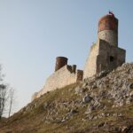 25.02.2021. Chęciny. Zamek Królewski w Chęcinach / Wiktor Taszłow / Radio Kielce