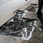 26.02.2021. Kielce. Łatanie dziur w kieleckich ulicach / Wiktor Taszłow / Radio Kielce