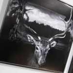 26.02.2021. Kielce. Projekt Jolanty Rycerskiej "Bajki Niczyje" w Galerii u Strasza / Wiktor Taszłow / Radio Kielce