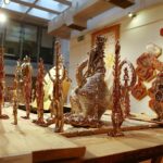 26.02.2021. Kielce . Wystawa Tomasza Kulki "Triumf i upadek domu pana mego" w galerii Winda / Wiktor Taszłow / Radio Kielce