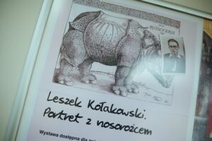 26.02.2021. Kielce. Wystawa "Jak rozweselić pechowego nosorożca" w Muzeum Dialogu Kultur / Wiktor Taszłow / Radio Kielce