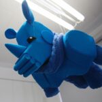 26.02.2021. Kielce. Wystawa "Jak rozweselić pechowego nosorożca" w Muzeum Dialogu Kultur / Wiktor Taszłow / Radio Kielce