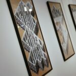 26.02.2021. Kielce . Wystawa Tomasza Kulki "Triumf i upadek domu pana mego" w galerii Winda / Wiktor Taszłow / Radio Kielce