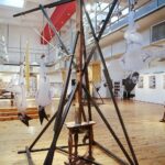 26.02.2021. Kielce . Wystawa Tomasza Kulki "Triumf i upadek domu pana mego" w galerii Winda / Wiktor Taszłow / Radio Kielce