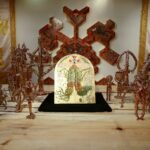 26.02.2021. Kielce . Wystawa Tomasza Kulki "Triumf i upadek domu pana mego" w galerii Winda / Wiktor Taszłow / Radio Kielce