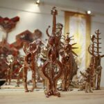 26.02.2021. Kielce . Wystawa Tomasza Kulki "Triumf i upadek domu pana mego" w galerii Winda / Wiktor Taszłow / Radio Kielce