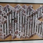 26.02.2021. Kielce . Wystawa Tomasza Kulki "Triumf i upadek domu pana mego" w galerii Winda / Wiktor Taszłow / Radio Kielce