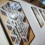 26.02.2021. Kielce . Wystawa Tomasza Kulki "Triumf i upadek domu pana mego" w galerii Winda / Wiktor Taszłow / Radio Kielce