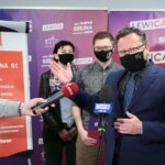 27.02.2021. Kielce. Konferencja Federacji Młodych Socjaldemokratów. Przemawia Andrzej Szejna - poseł / Wiktor Taszłow / Radio Kielce