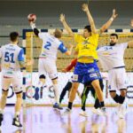 06.02.2021. Kielce. Zaległy mecz 12. kolejki PGNiG Superligi: Łomża Vive - Stal Mielec / Wiktor Taszłow / Radio Kielce