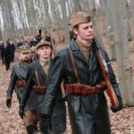 27.02.2021. Zgórsko. Złożenie wieńców i zniczy w miejscu ekshumacji Żołnierzy Wyklętych / Wiktor Taszłow / Radio Kielce