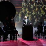 27.02.2021 Kielce. Prapremiera spektaklu „Klątwa rodziny Kennedych” / Wiktor Taszłow / Radio Kielce