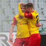 28.02.2021 Kielce. Fortuna 1 Liga. Mecz Korona Kielce - Chrobry Głogów / Wiktor Taszłow / Radio Kielce
