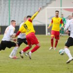 28.02.2021 Kielce. Fortuna 1 Liga. Mecz Korona Kielce - Chrobry Głogów / Wiktor Taszłow / Radio Kielce