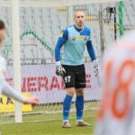 28.02.2021 Kielce. Fortuna 1 Liga. Mecz Korona Kielce - Chrobry Głogów / Wiktor Taszłow / Radio Kielce