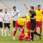 28.02.2021 Kielce. Fortuna 1 Liga. Mecz Korona Kielce - Chrobry Głogów / Wiktor Taszłow / Radio Kielce