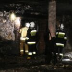 01.02.2021. Skarżysko-Kamienna. Pożar restauracji / Wiktor Taszłow / Radio Kielce