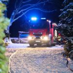 01.02.2021. Skarżysko-Kamienna. Pożar restauracji / Wiktor Taszłow / Radio Kielce