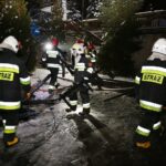 01.02.2021. Skarżysko-Kamienna. Pożar restauracji / Wiktor Taszłow / Radio Kielce