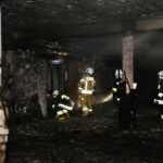 01.02.2021. Skarżysko-Kamienna. Pożar restauracji / Wiktor Taszłow / Radio Kielce