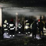 01.02.2021. Skarżysko-Kamienna. Pożar restauracji / Wiktor Taszłow / Radio Kielce