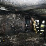 01.02.2021. Skarżysko-Kamienna. Pożar restauracji / Wiktor Taszłow / Radio Kielce