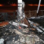 01.02.2021. Skarżysko-Kamienna. Pożar restauracji / Wiktor Taszłow / Radio Kielce