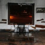 01.02.2021. Skarżysko-Kamienna. Pożar restauracji / Wiktor Taszłow / Radio Kielce