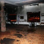 01.02.2021. Skarżysko-Kamienna. Pożar restauracji / Wiktor Taszłow / Radio Kielce