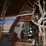 01.02.2021. Skarżysko-Kamienna. Pożar restauracji / Wiktor Taszłow / Radio Kielce