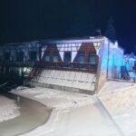 01.02.2021. Skarżysko-Kamienna. Pożar restauracji / Wiktor Taszłow / Radio Kielce