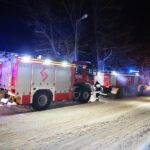 01.02.2021. Skarżysko-Kamienna. Pożar restauracji / Wiktor Taszłow / Radio Kielce