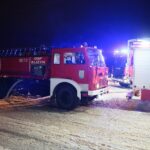 01.02.2021. Skarżysko-Kamienna. Pożar restauracji / Wiktor Taszłow / Radio Kielce