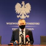02.02.2021. Kielce. Nowi dyrektorzy w Świętokrzyskim Urzędzie Wojewódzkim w Kielcach. Na zdjęciu: Zbigniew Koniusz - wojewoda świętokrzyski / Wiktor Taszłow / Radio Kielce