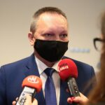 02.02.2021. Kielce. Nowi dyrektorzy w Świętokrzyskim Urzędzie Wojewódzkim w Kielcach. Na zdjęciu: Robert Sabat - dyrektor Wydziału Bezpieczeństwa i Zarządzania Kryzysowego w Świętokrzyskim Urzędzie Wojewódzkim w Kielcach / Wiktor Taszłow / Radio Kielce