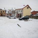 02.02.2021. Chęciny. Zabytkowe uliczki , które przejdą metamorfozę / Wiktor Taszłow / Radio Kielce