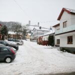 02.02.2021. Chęciny. Zabytkowe uliczki , które przejdą metamorfozę / Wiktor Taszłow / Radio Kielce