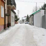 02.02.2021. Chęciny. Zabytkowe uliczki , które przejdą metamorfozę / Wiktor Taszłow / Radio Kielce