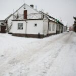 02.02.2021. Chęciny. Zabytkowe uliczki , które przejdą metamorfozę / Wiktor Taszłow / Radio Kielce