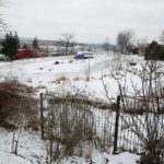 03.02.2021. Kielce. Plac pod budowę parkingu wielopoziomowego na Podkarczówce / Wiktor Taszłow / Radio Kielce