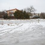 03.02.2021. Kielce. Plac pod budowę parkingu wielopoziomowego na Podkarczówce / Wiktor Taszłow / Radio Kielce