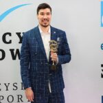 69. Plebiscyt Sportowy - Świętokrzyskie Gwiazdy Sportu 2020. Na zdjęciu: Alex Dujszebajew, Vive Łomża Kielce - 4. miejsce w kategorii Sportowiec Roku / Wiktor Taszłow / Radio Kielce