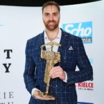 69. Plebiscyt Sportowy - Świętokrzyskie Gwiazdy Sportu 2020. Na zdjęciu: Andreas Wolff, Vive Łomża Kielce - 1. miejsce w kategorii Sportowiec Roku / Wiktor Taszłow / Radio Kielce