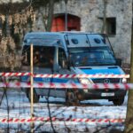 05.02.2021. Kielce. Wycięcie drzewa w parku miejskim / Wiktor Taszłow / Radio Kielce