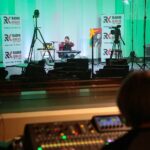 05.02.2021. Studio Gram Radia Kielce. Koncert MarleJah / Wiktor Taszłow / Radio Kielce