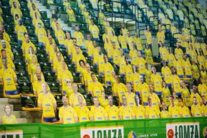 06.02.2021. Kielce. Zaległy mecz 12. kolejki PGNiG Superligi: Łomża Vive - Stal Mielec / Wiktor Taszłow / Radio Kielce